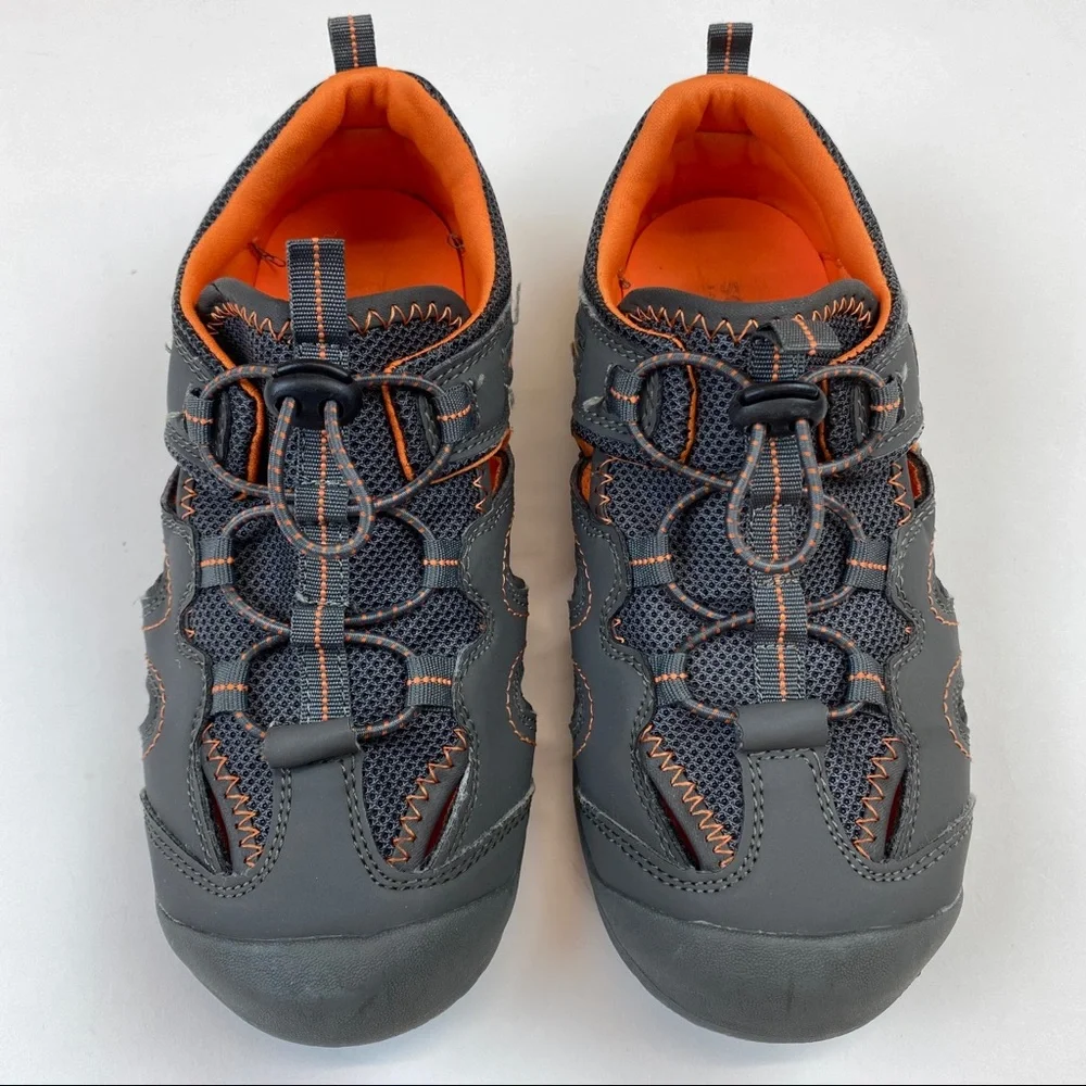 Boys Sandals Size 3 by Sonoma Gray & Orange - Picture 3 of 12